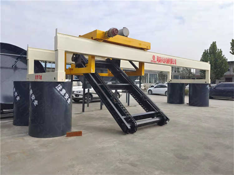 大跨度處理牛糞發酵堆肥設備,多功能鏈板翻拋機