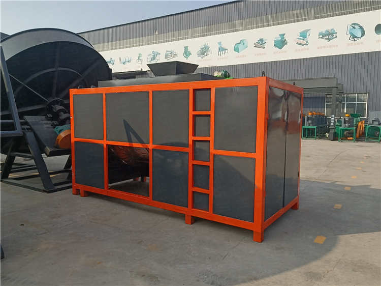 有機肥設備臥式發酵罐,3小時快速成肥環保設備