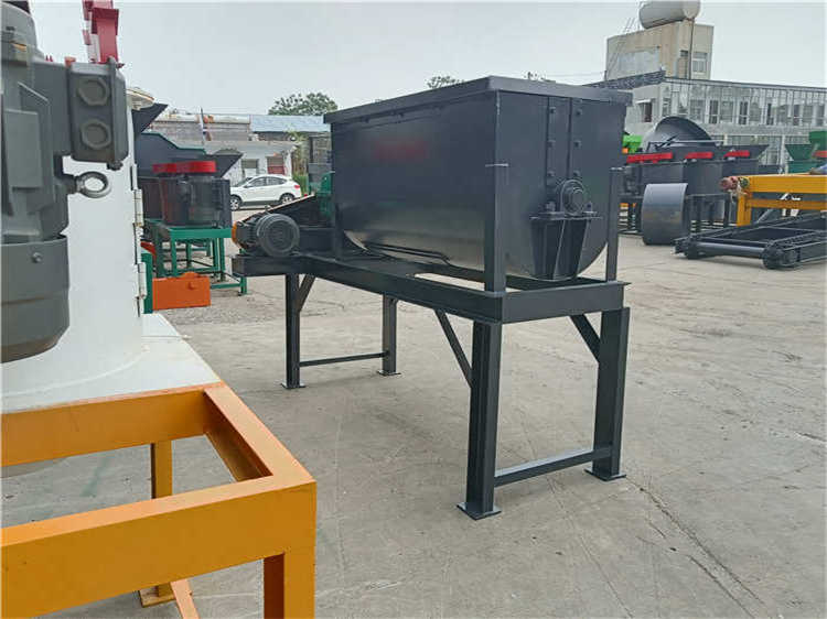 營養土混合機,小型牛糞生產線單軸攪拌機設備,供應廠家,支持定制