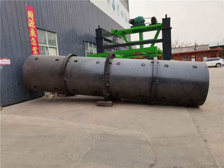 興達豬糞污泥發酵造粒設備 小型牛糞羊糞有機肥制粒機 轉鼓攪齒造粒機